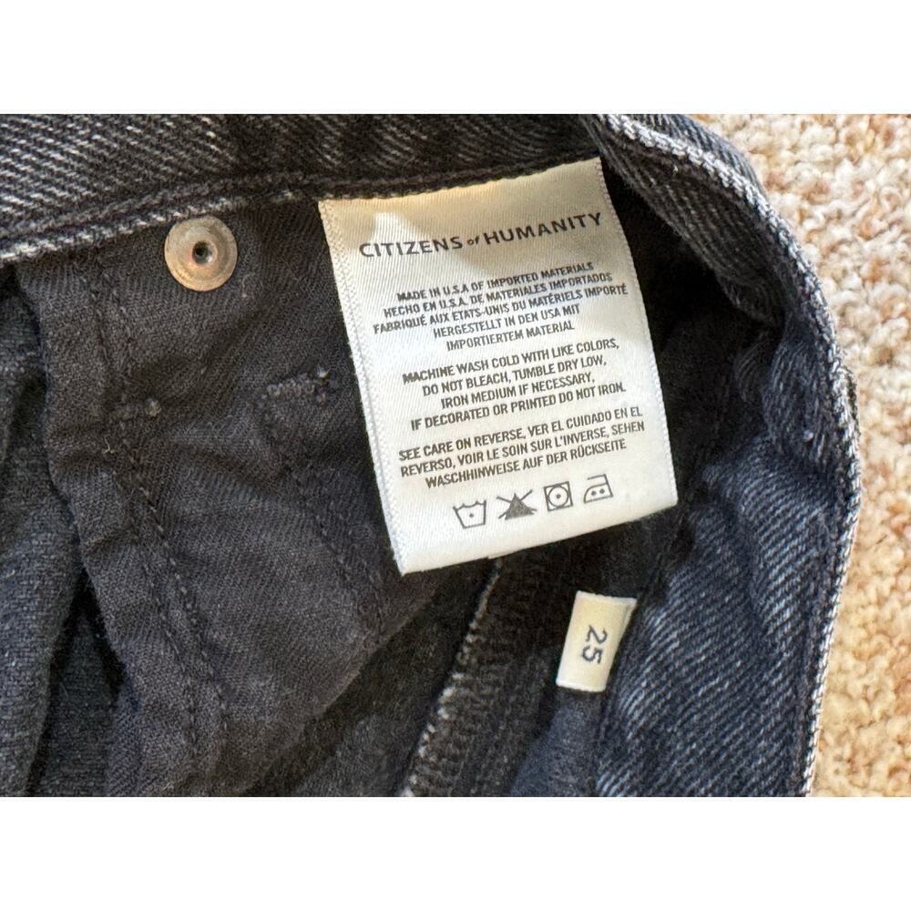 Citizens of Humanity Premium Vintage jean skirt, mini; button fly; Black; 25 - Picture 8 of 8